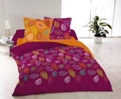Спален комплект Арабела оранжево, лилаво