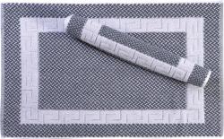 Килимче за баня сиво 650гр/м2