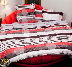 Спален комплект памучен сатен Магнетик