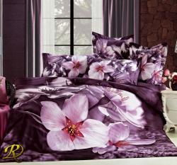 Спален комплект памучен сатен Пролетен цвят