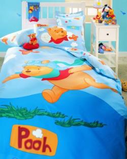 Детски спален комплект Мечо Пух Пилот