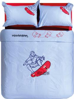 Олекотена завивка Skate Blue