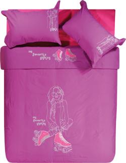 Детски спален комплект Roller Skate Purple