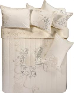 Олекотена завивка двойно легло Elijah Ecru