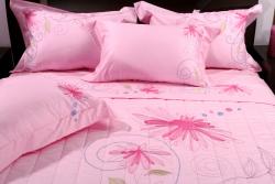 Олекотена завивка за двойно легло Арт 6718