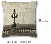 Декоративна възглавничка LETTER