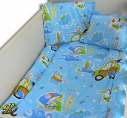 Бебешки спален комплект Памук Сърфисти