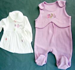 Бебешки комплект с рокля