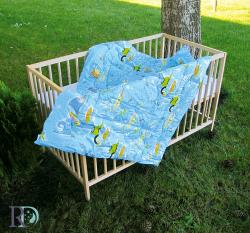 Бебешка олекотена завивка пачуърк Сърфисти