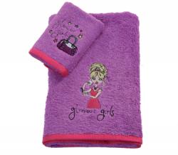 Детски комплект хавлиени  кърпи Glamour girls