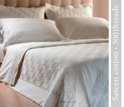 Комплект спално бельо и шалте Jasmin