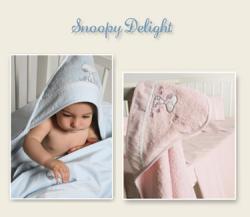  Халат за новородени Snoopy Delight