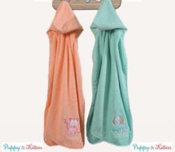 Халат за новородени Puppy & Kitten