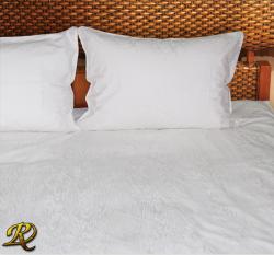 Спален комплект памук Бял силвър