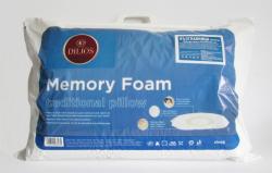 Възглавница на Dilios Memory Foam и силиконов пух