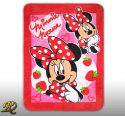 Бебешко одеяло Мики Маус с ягода