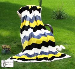 Одеяло Зиг Заг жълто