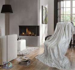 Одеяло Мик Бръш Светло Сиво