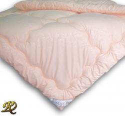 Микрофибърна олекотена завивка Флорал праскова