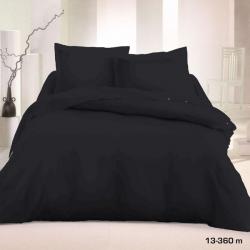 Спален комплект Черен сатен