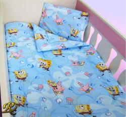 Бебешки спален комплект Спондж Боб