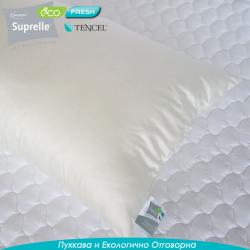 Възглавница Suprelle® Eco Fresh Tencel® Пухкава и Екологично Отговорна