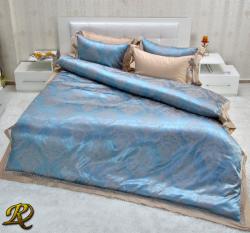 Спален комплект с дантела Тиара тюркоаз