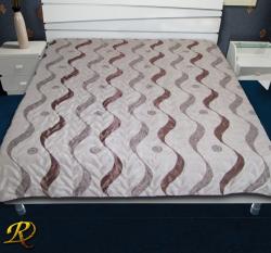 Кувертюра Вълни бежово